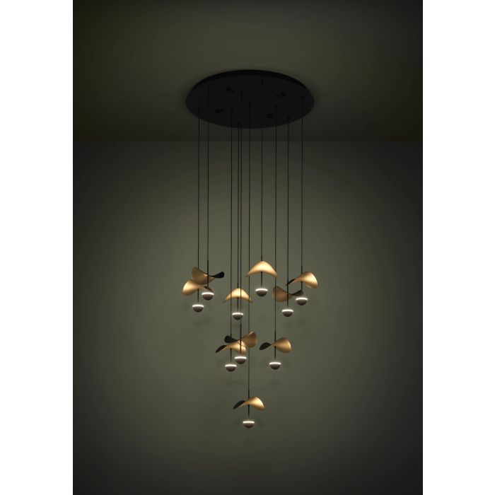 Eglo Κρεμαστό Φωτιστικό DRACERA LED Μαύρο 390339